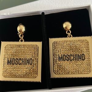 H&M Moschino Condom clip on Earrings